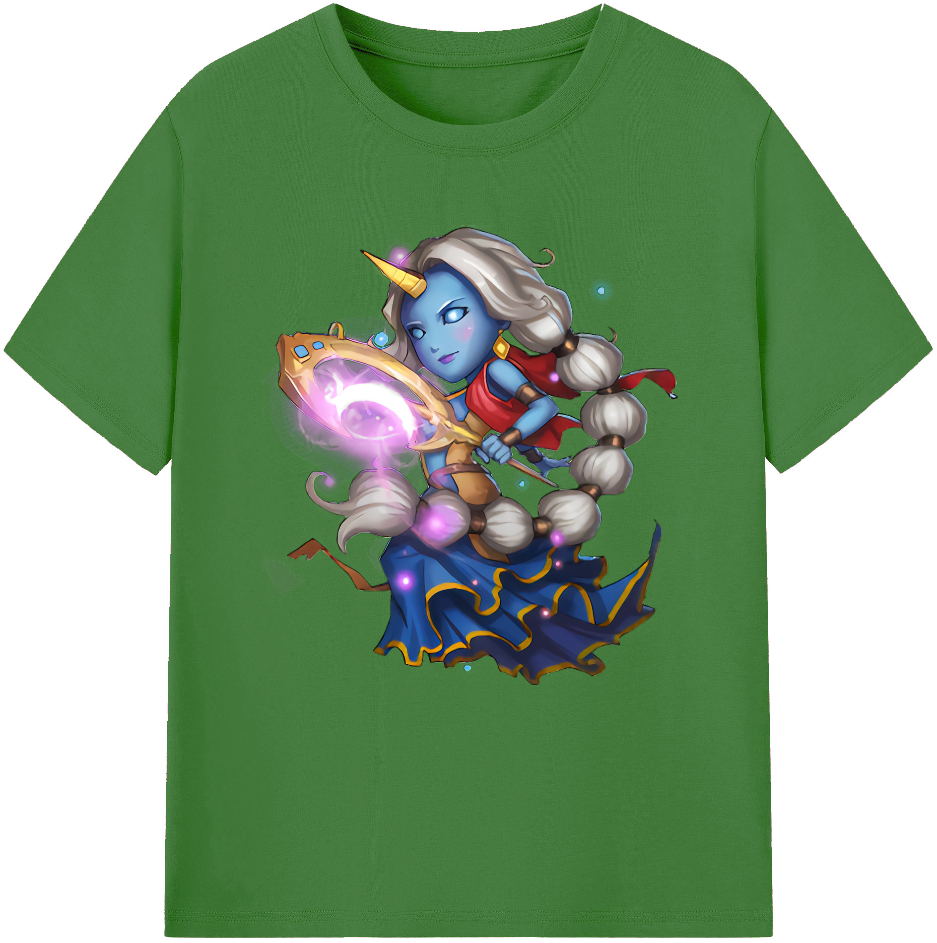 （画像用） リーグ・オブ・レジェンド League of Legends LOL レディースカジュアルプリントTシャツ（綿100％）